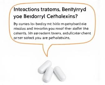 Benadryl and Cephalexin Combination Image