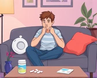 Cephalexin and Nausea Illustration