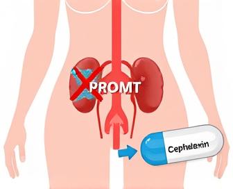 Cephalexin UTI Relief Timeline Diagram