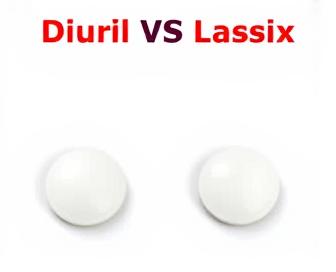 Comparison of Diuril and Lasix medication pills