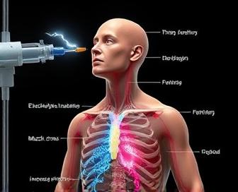 Lasix diuretic medication and IV fluids