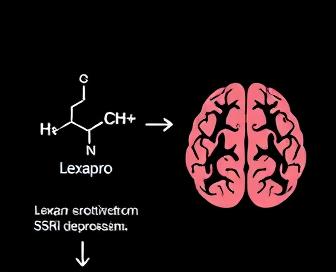 Lexapro as an SSRI antidepressant medication