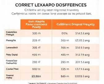 Lexapro Dosage Information Graphic