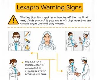 Lexapro Overdose Symptoms Signs Treatment Support Infographic