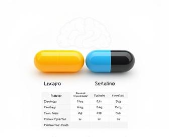 Lexapro VS Sertraline comparison chart