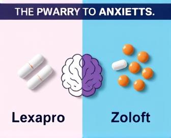 Comparison between Lexapro and Zoloft for Anxiety