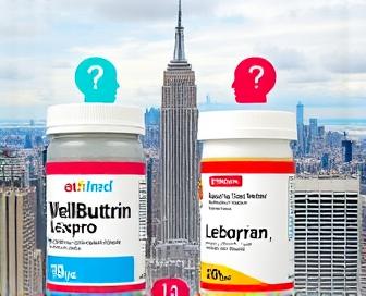 Wellbutrin vs Lexapro Comparison Chart