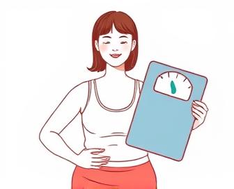 Woman smiling after successfully losing prednisone-induced weight gain