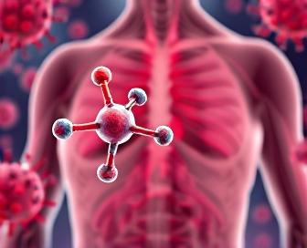 Illustration of inflammation process