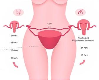 Illustration of tamoxifen's impact on hormonal balance during menstruation