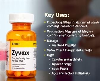 Zyvox Antibiotic Pill Bottle